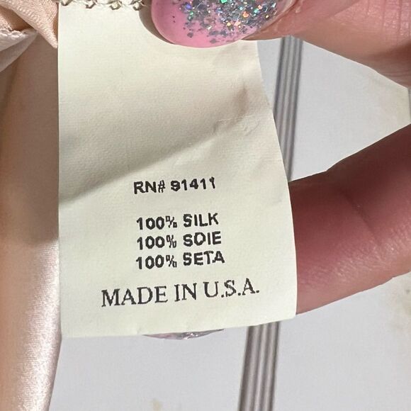 Barney’s silk cowl neck top with sparkly detail - Picture 6 of 6